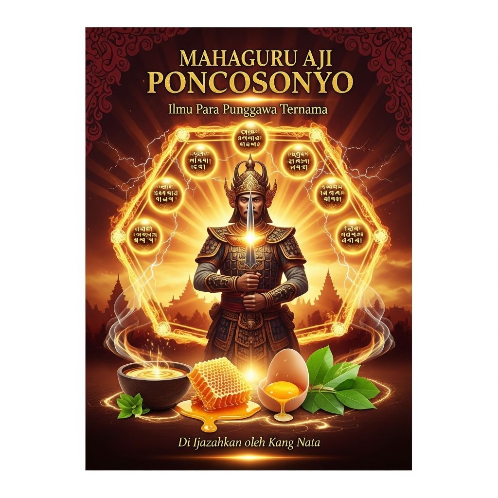 

Buku Amalan - MAHAGURU AJI PONCOSONYO - Ilmu Para Punggawa Ternama