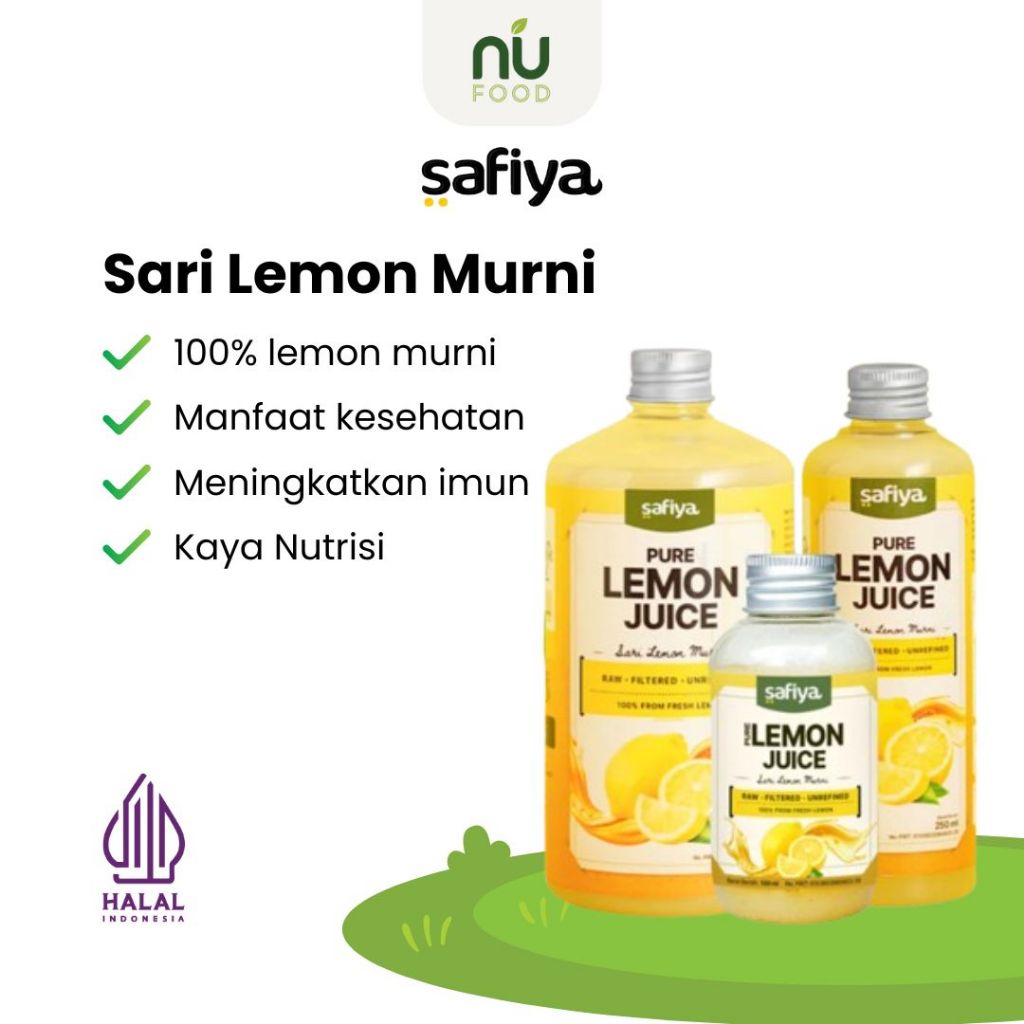 

Safiya Sari Lemon Murni Asli 100% Pure Lemon Fresh Jaminan Ori