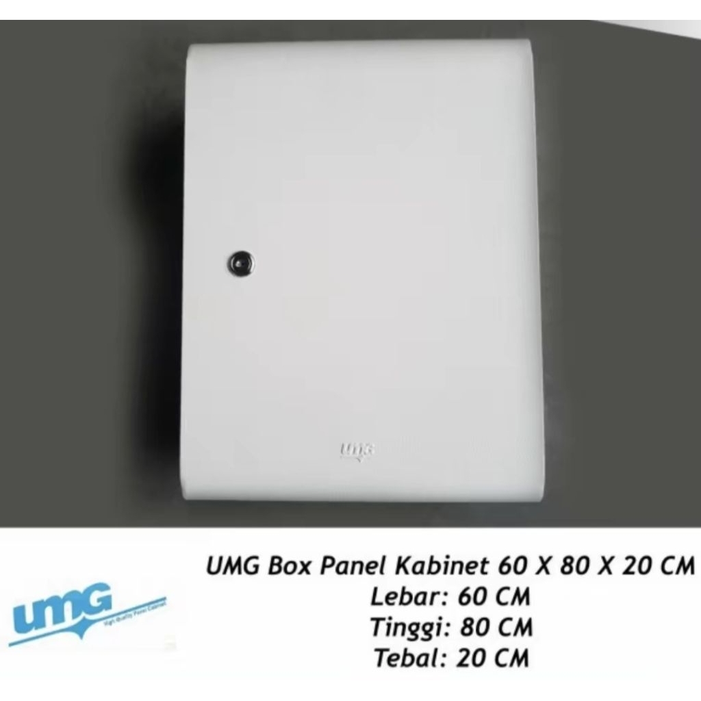UMG Box Panel Kabinet Powder Coating 60x80x20 cm Kotak 60 x 80 x 20 Indoor