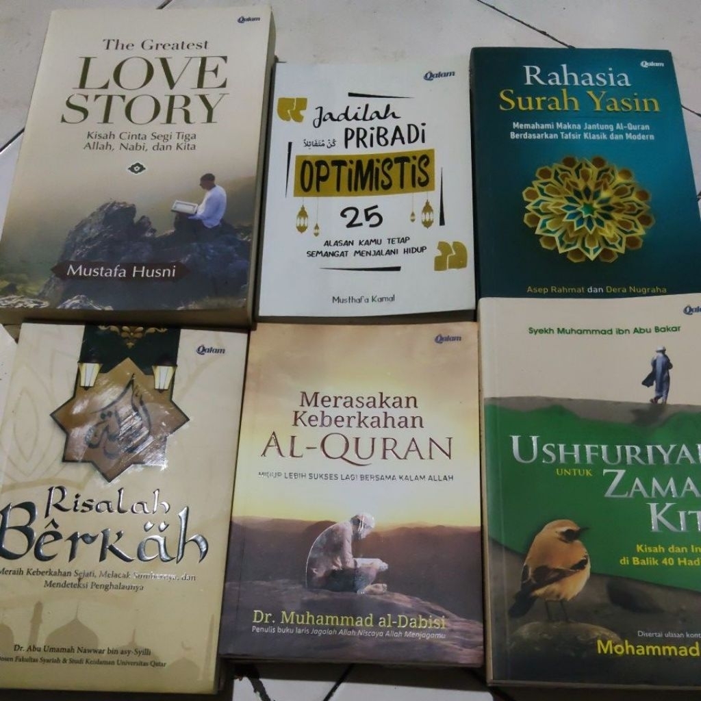 OBRAL BUKU BACAAN ISLAMI (ORIGINAL) / SEJARAH ISLAM / HUKUM ISLAM /JUZ AMMA / SEJARAH NU / SEJARAH T