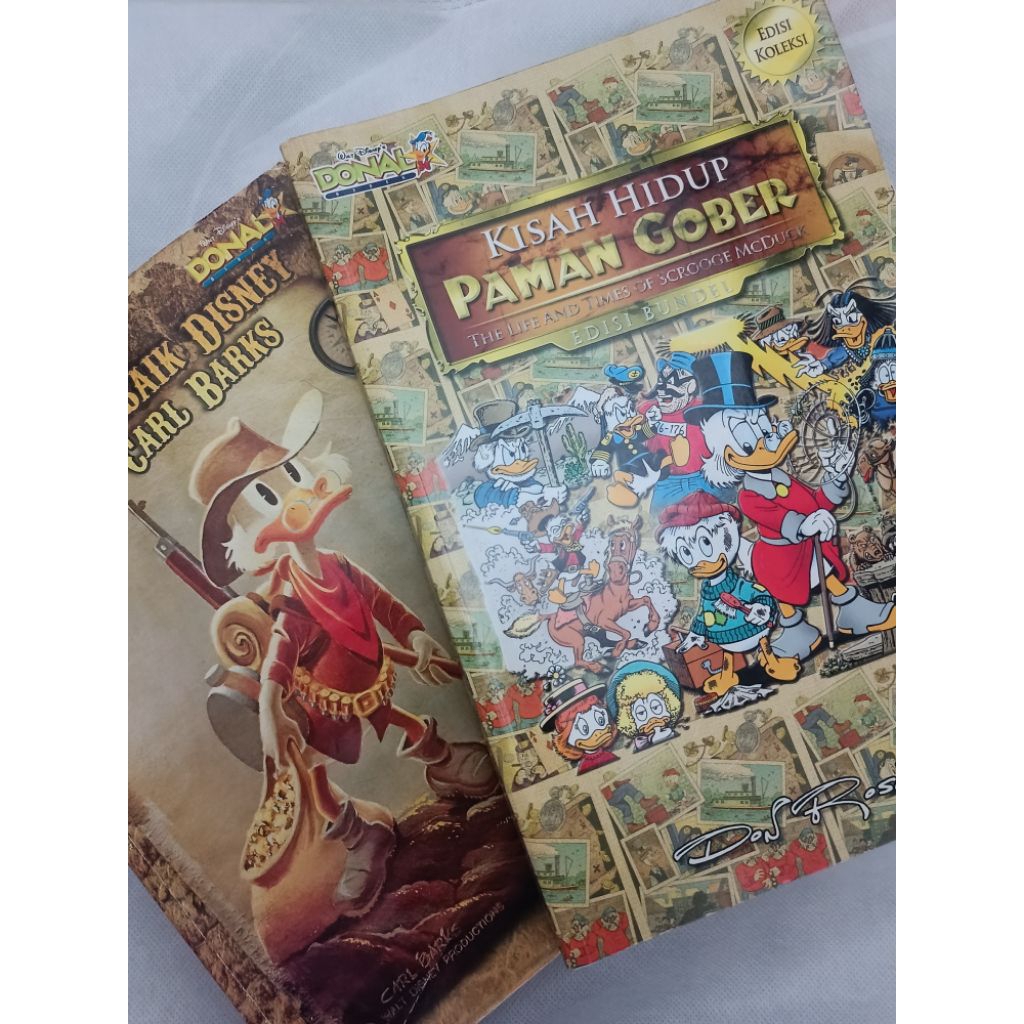 [PRE-OWNED ORI] KOMIK BUNDEL/FULL COLOR/LANGKA/EDISI KOLEKSI - DONAL BEBEK #BUNDEL 1 & KISAH HIDUP P