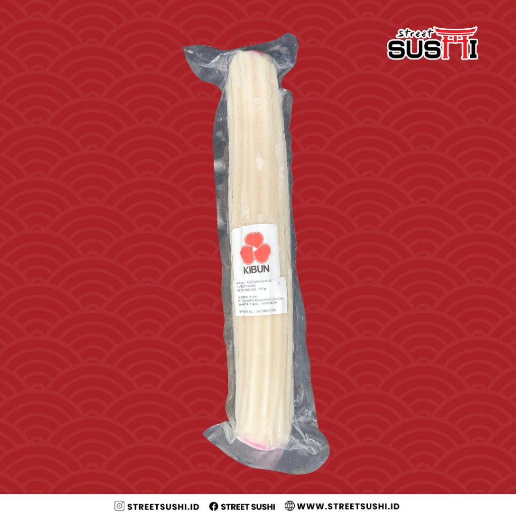 

Kibun Narutomaki 160 gr | Fish Cake Jepang | Topping Ramen & Udon