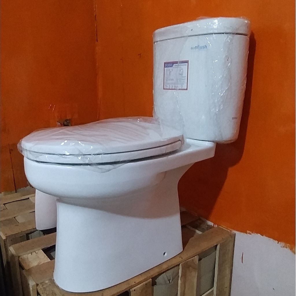 CLOSET DUDUK TOTO CW 421- 420 J KOMPLIT SET