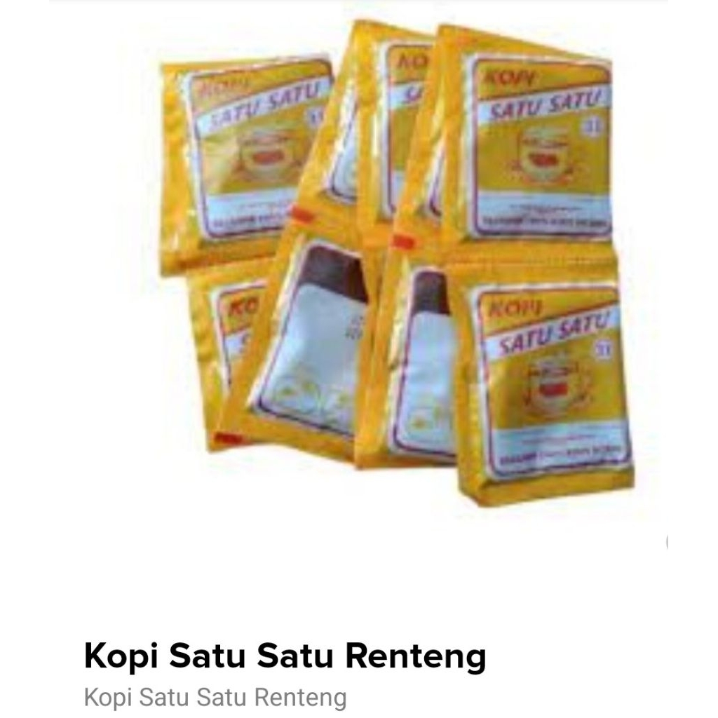 

kopi satu satu renteng
