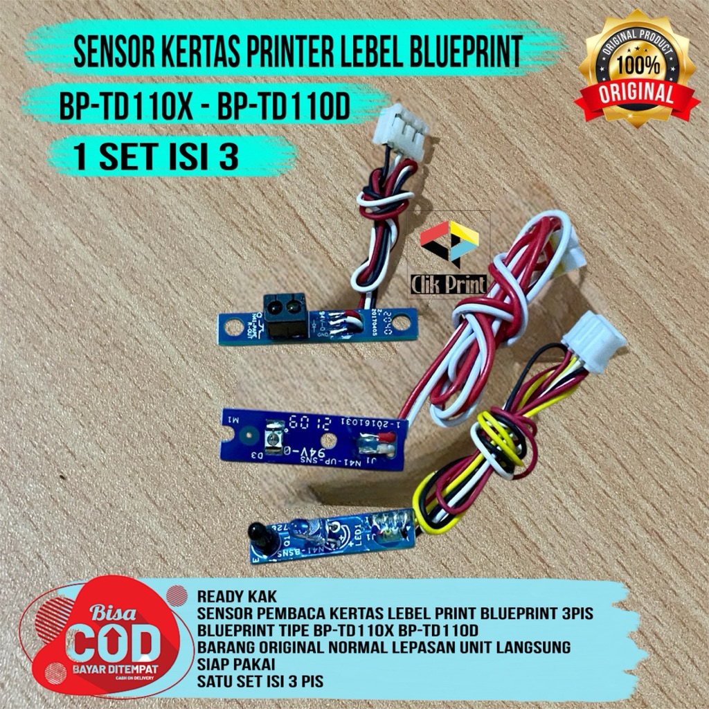 Sensor Kertas Printer BluePrint Bp-Td110x Bp-Td-110d