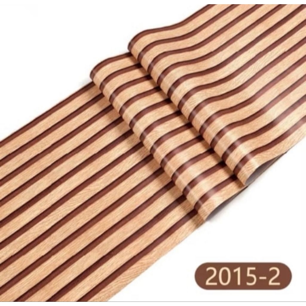 Wallpaper Dinding Motif Panel 3d/Wallpaper Sticker Kayu Wallsticker Viral 3d Motif