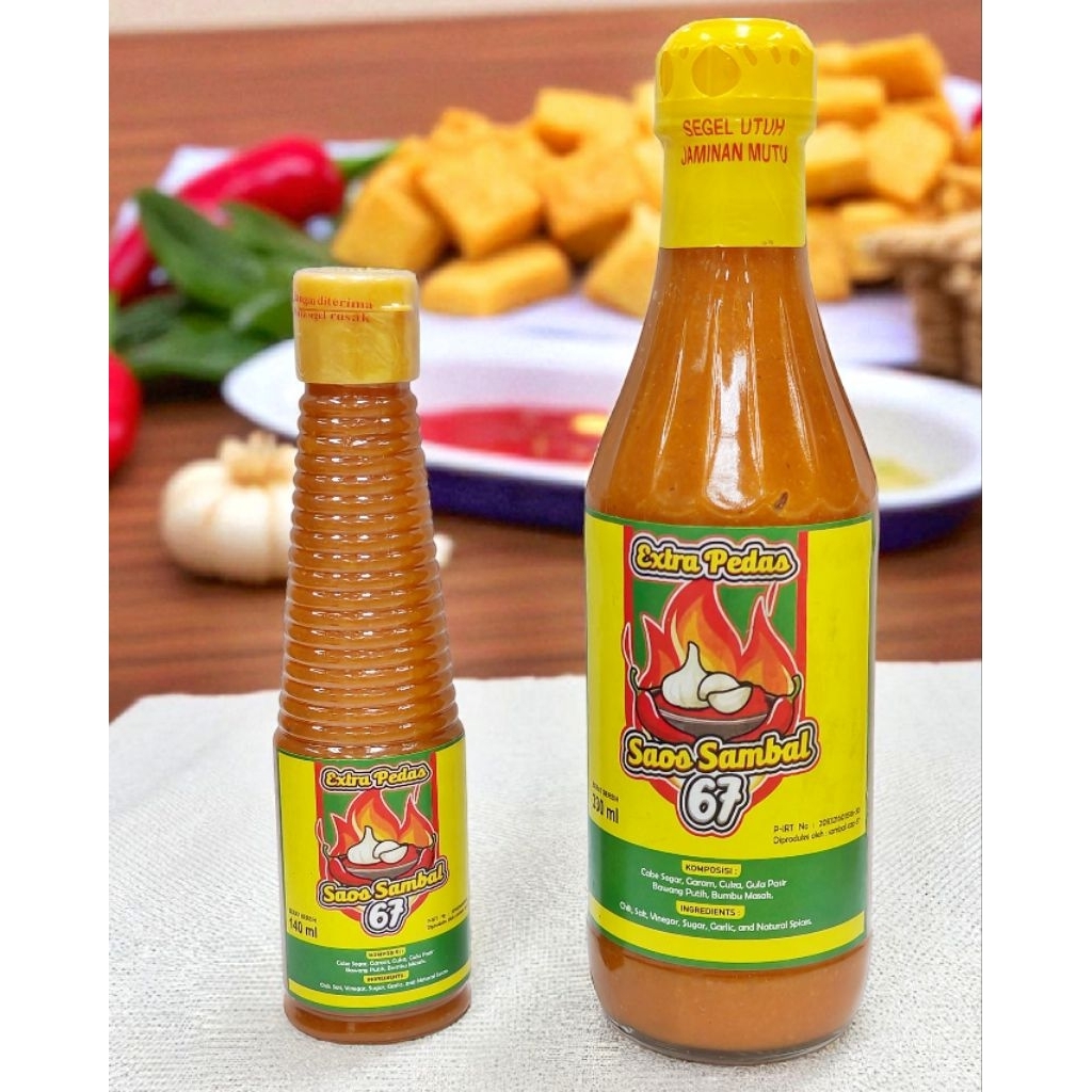 

Saos Sambal 67 EXTRA HOT (Homemade)