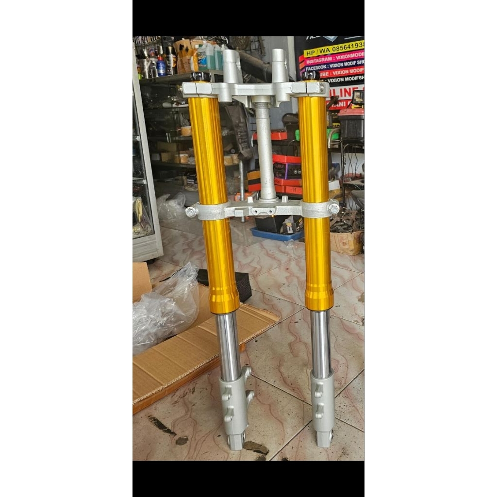 shock usd pnp vixion up side down vixion nvl nva all new vixion shock depan