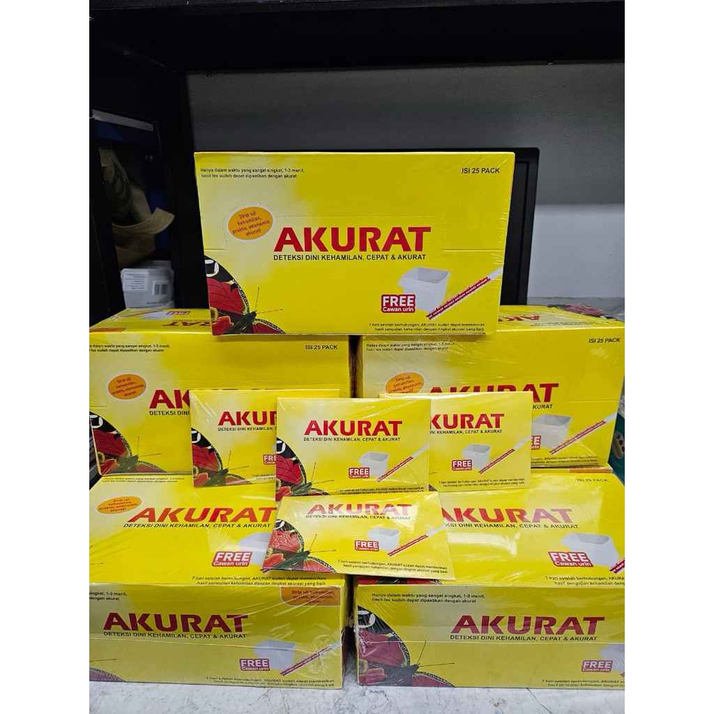 Tespack Akurat Strip / Testpack / Tes Kehamilan Akurat