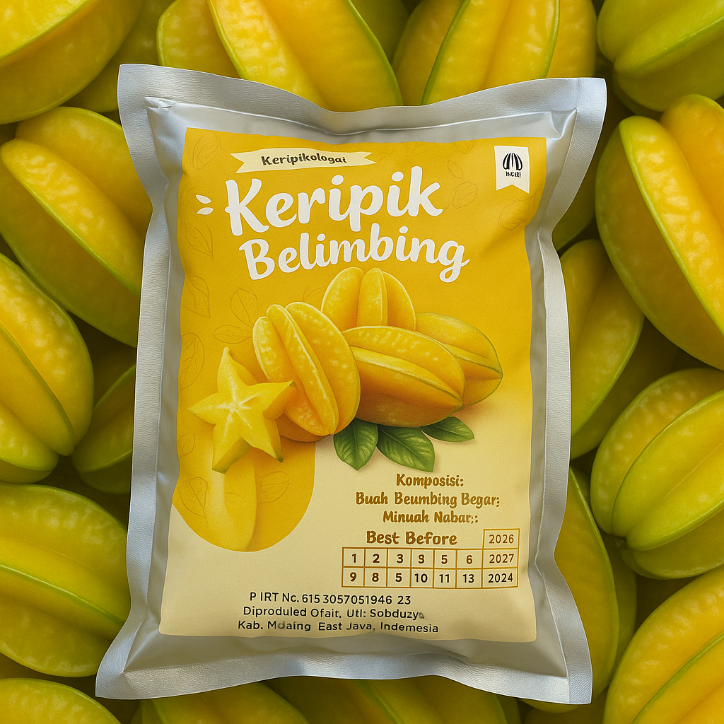 

KERIPIK BUAH BELIMBING ASLI PREMIUM 100gr