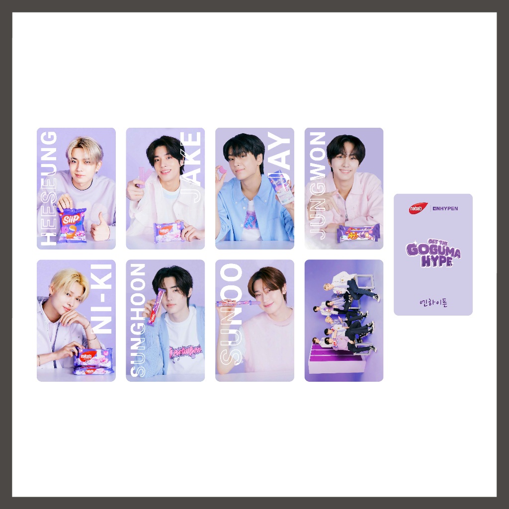 PHOTOCARD ENHYPEN NABATI GOGUMA