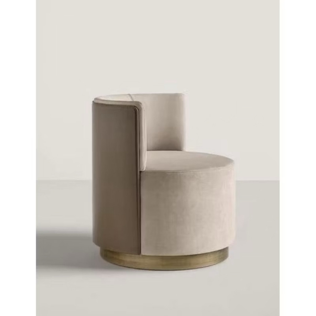 RAYANZA- sofa bulat sofa cafe sofa aestetic sofa unik sofa bulat dengan senderan