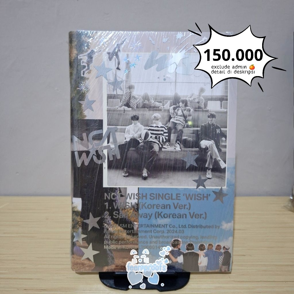 OFFICIAL ALBUM NCT WISH - WISH Photobook Debut NEW/SEALED/UNOPENED