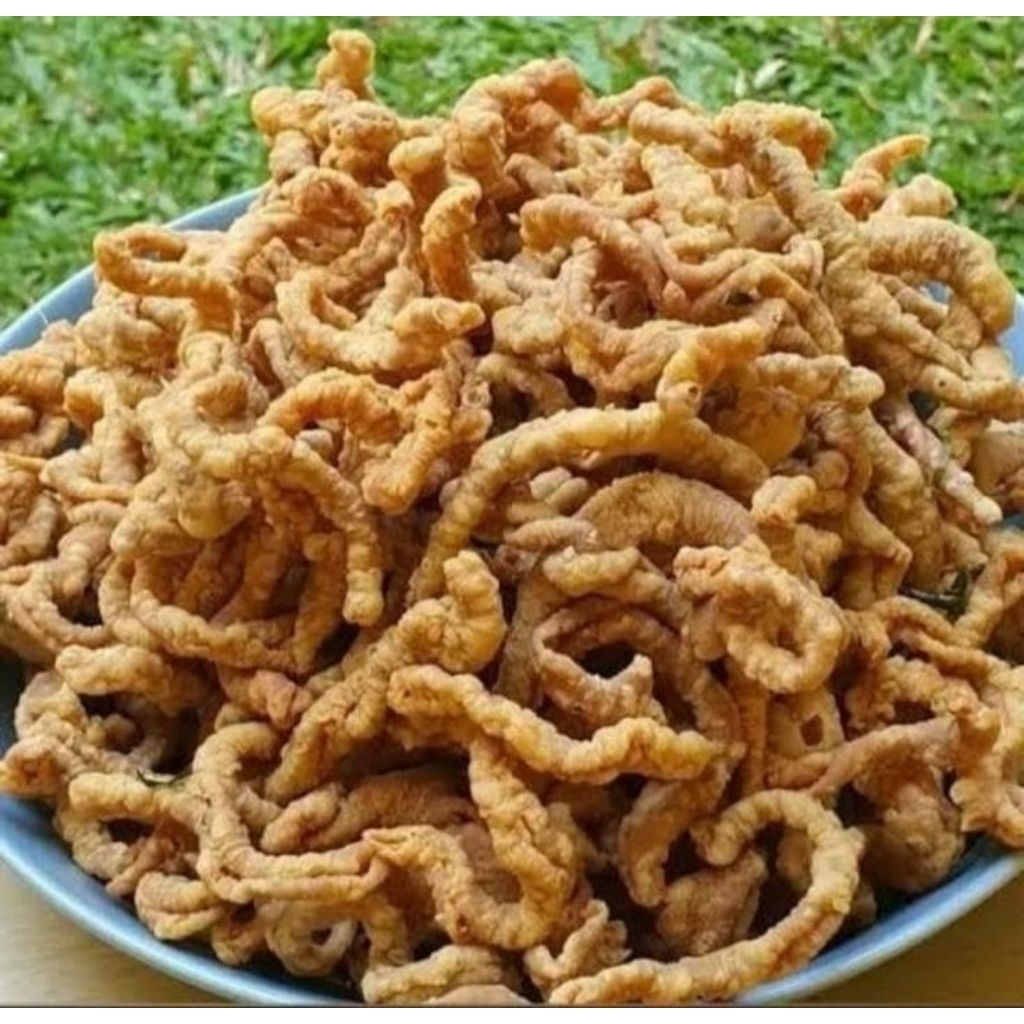 

Keripik Usus Ayam Super Crispy Original 1kg