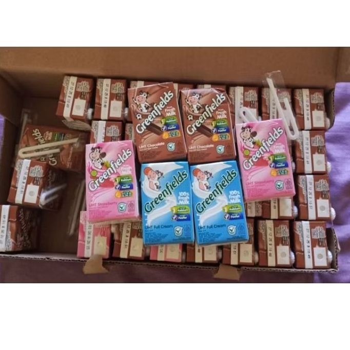 

Greenfields susu UHT 105mlx20 Ready siap kirim exp 2026