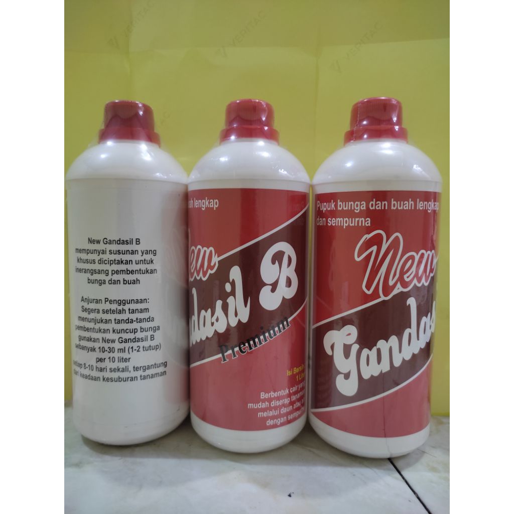 GANDASIL CAIR B 1 LITER PUPUK CAIR TANAMAN