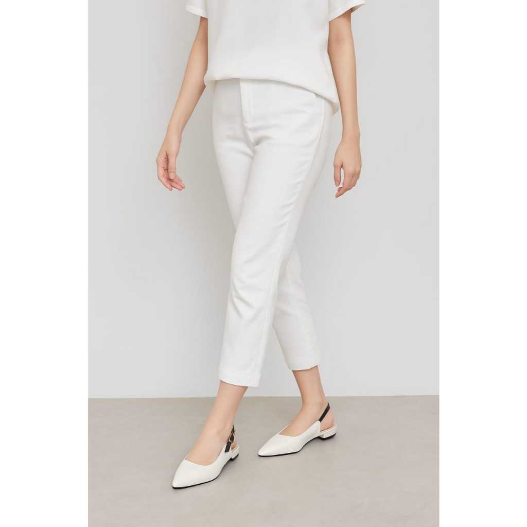 Heaves - Sepatu Hak Tahu Wanita 2cm Lucca White - Sepatu Hak Wanita Premium