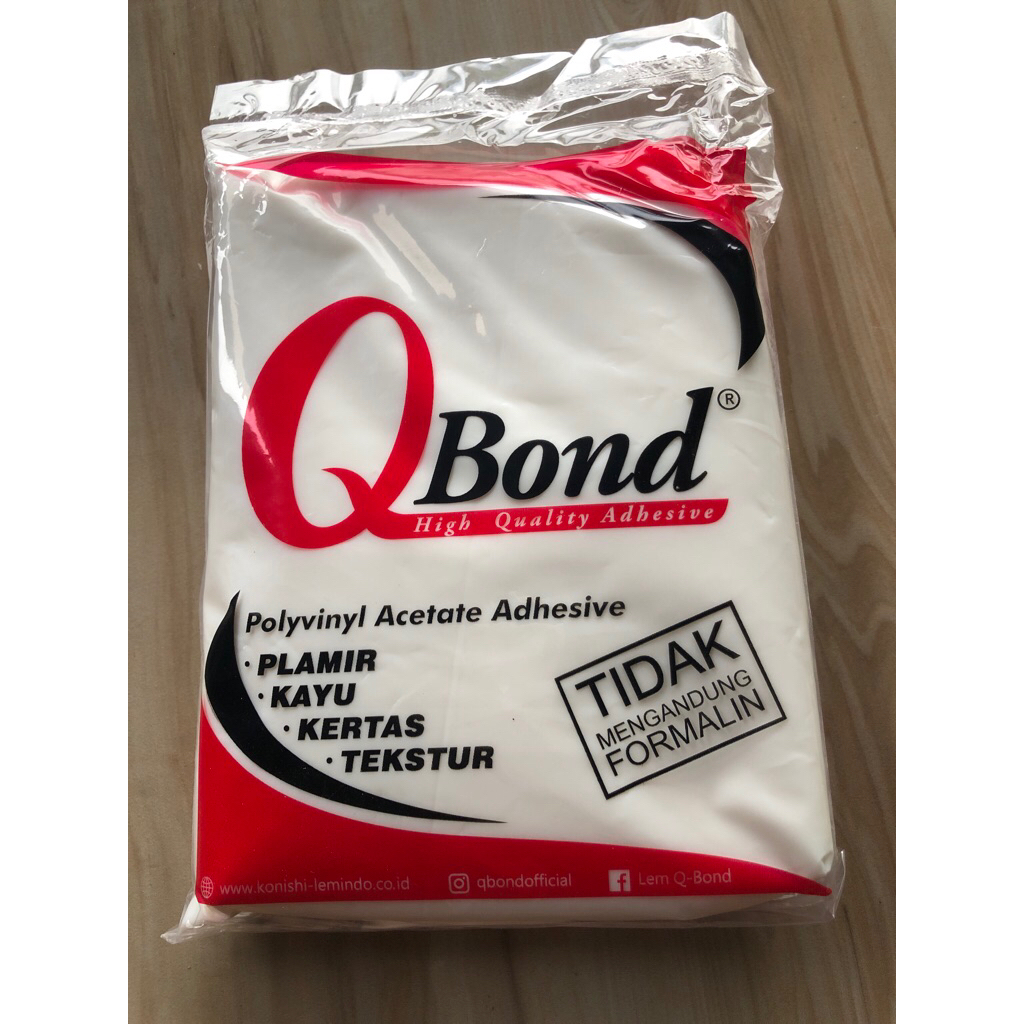 Lem Qbond 700gr / lem putih / lem kayu / lem kertas / lem plamir / Qbond 700gr