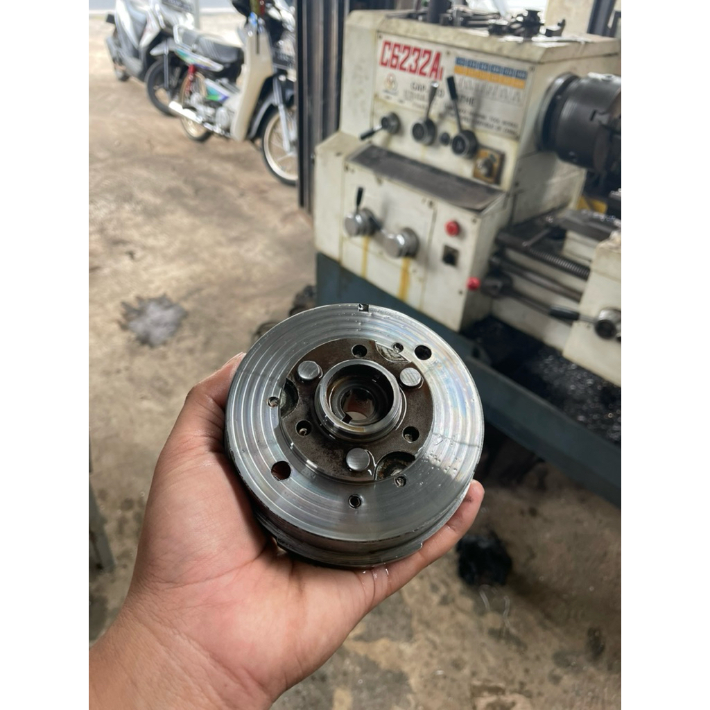 magnet bubutan mio smile, sporty nouvo, cocok untuk harian touring