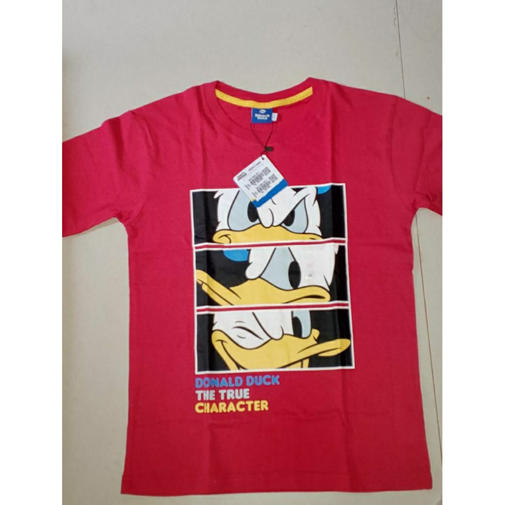 kaos anak laki laki size 10/rodeo junior/Donald duck