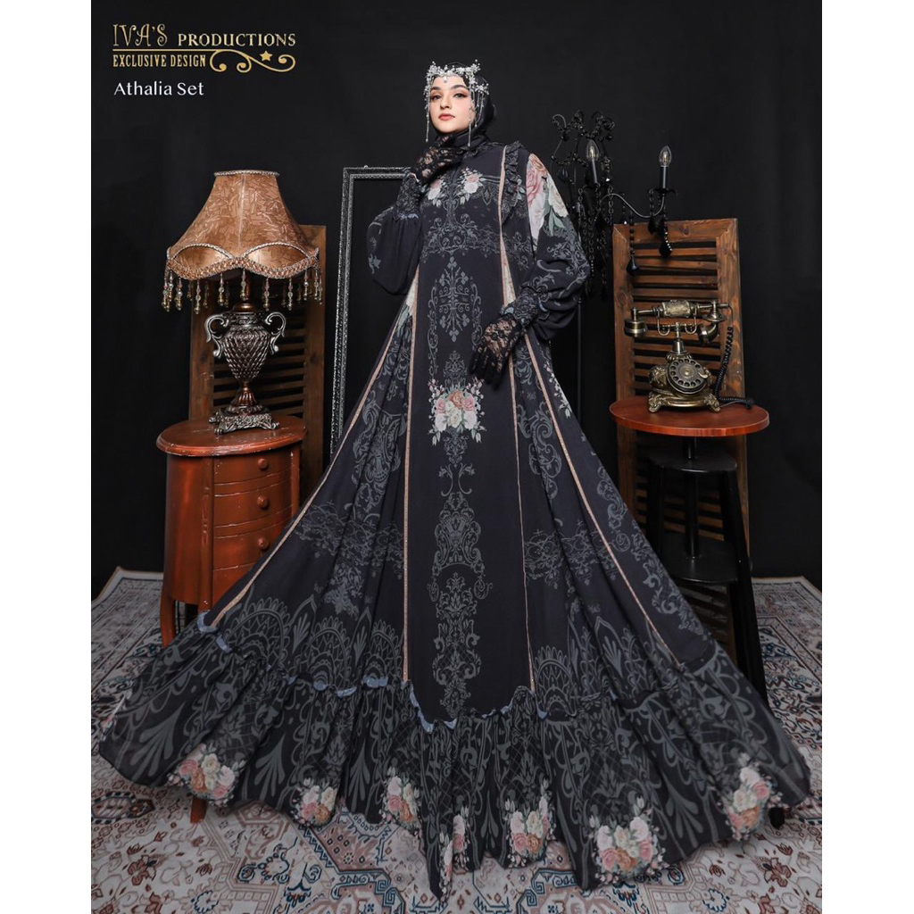 Gamis Athalia Series by Ivas terbaru