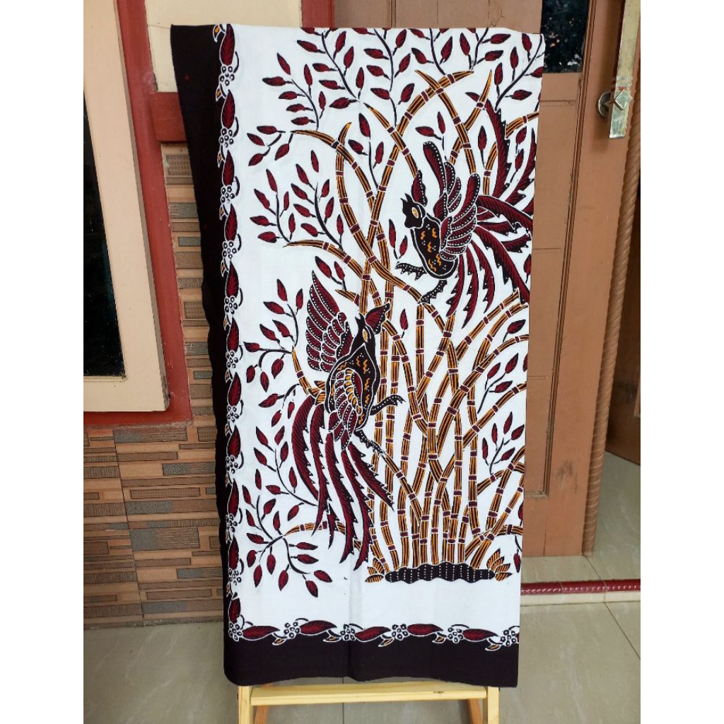 Kain Batik Tulis Asli Salem Brebesan Motif Bambu