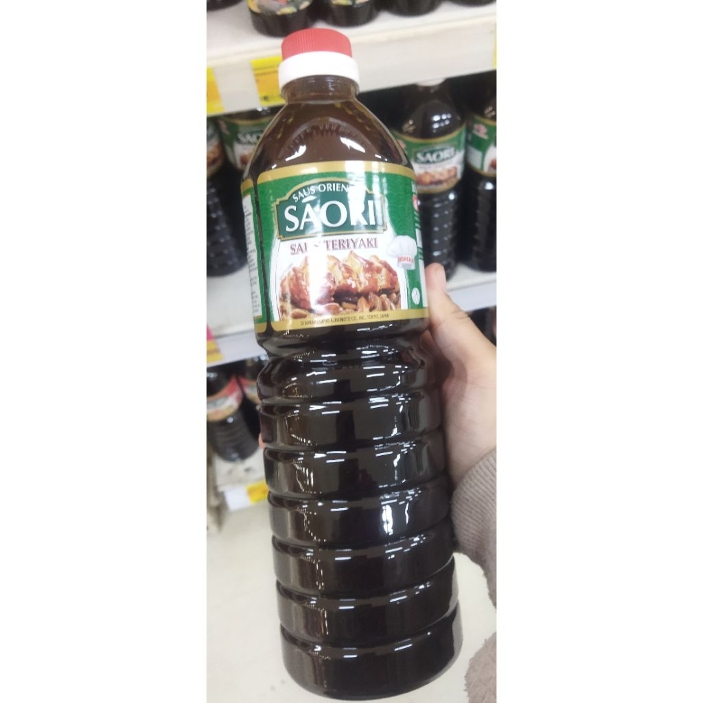 

SAORI SAUS TERIYAKI 1 LITER KHUSUS INSTAN