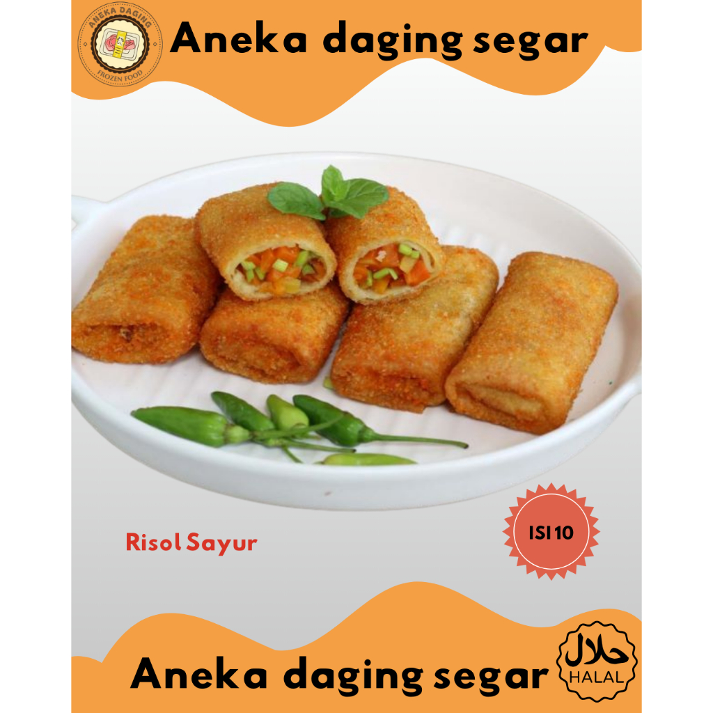 

Risol sayur frozen food/Risol sayur