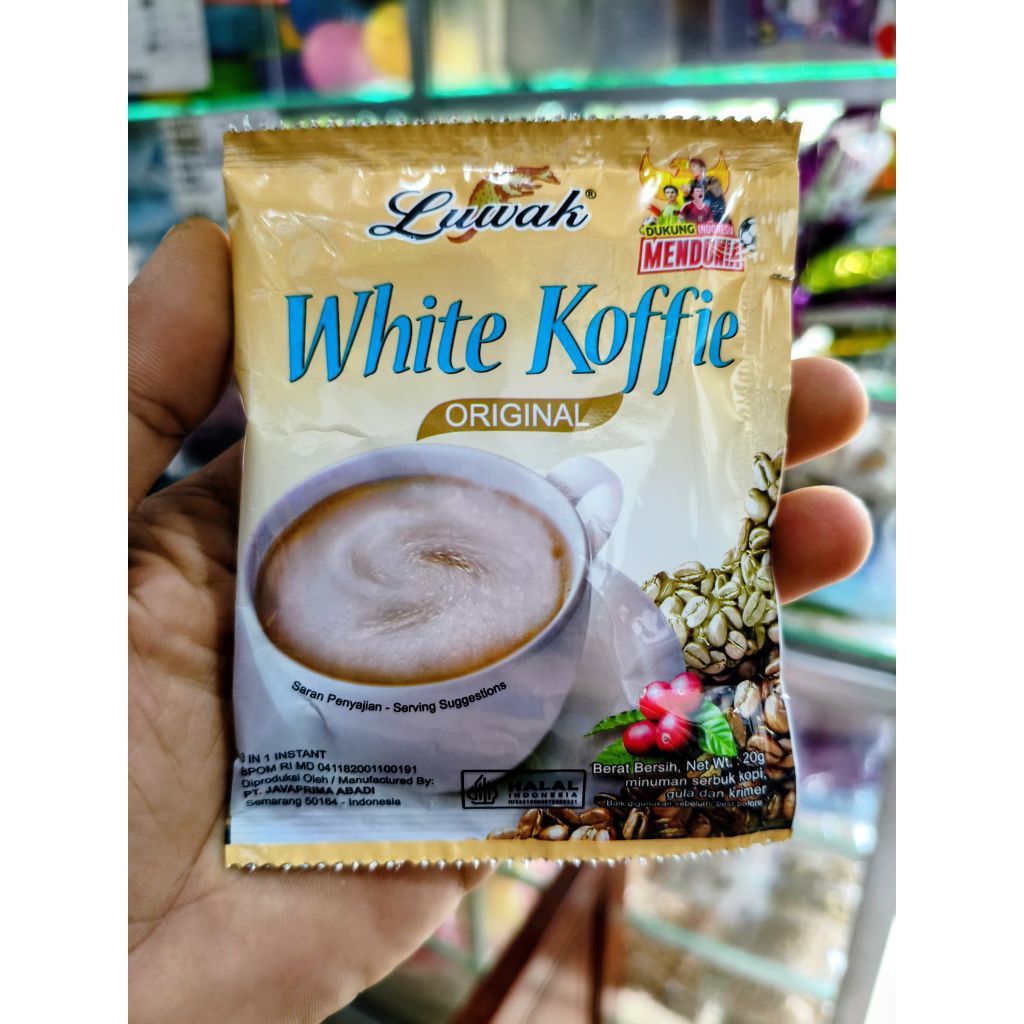 

LUWAK WHITE COFFEE SACHET