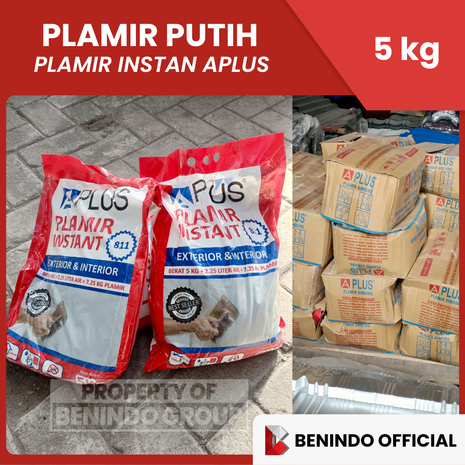 PLAMIR PUTIH / PLAMIR INSTAN APLUS 5 kg