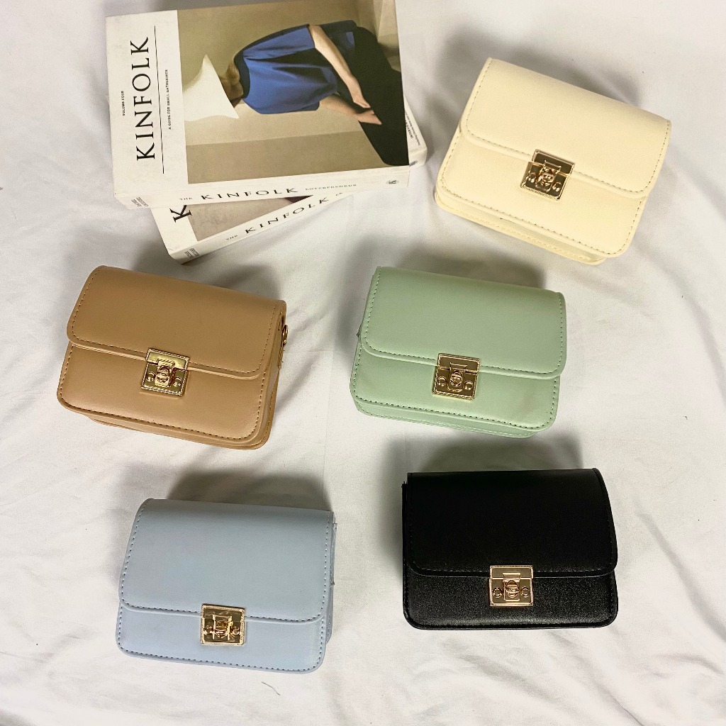 SHOFIA TAS SELEMPANG WANITA TALI KAIN BISBAN