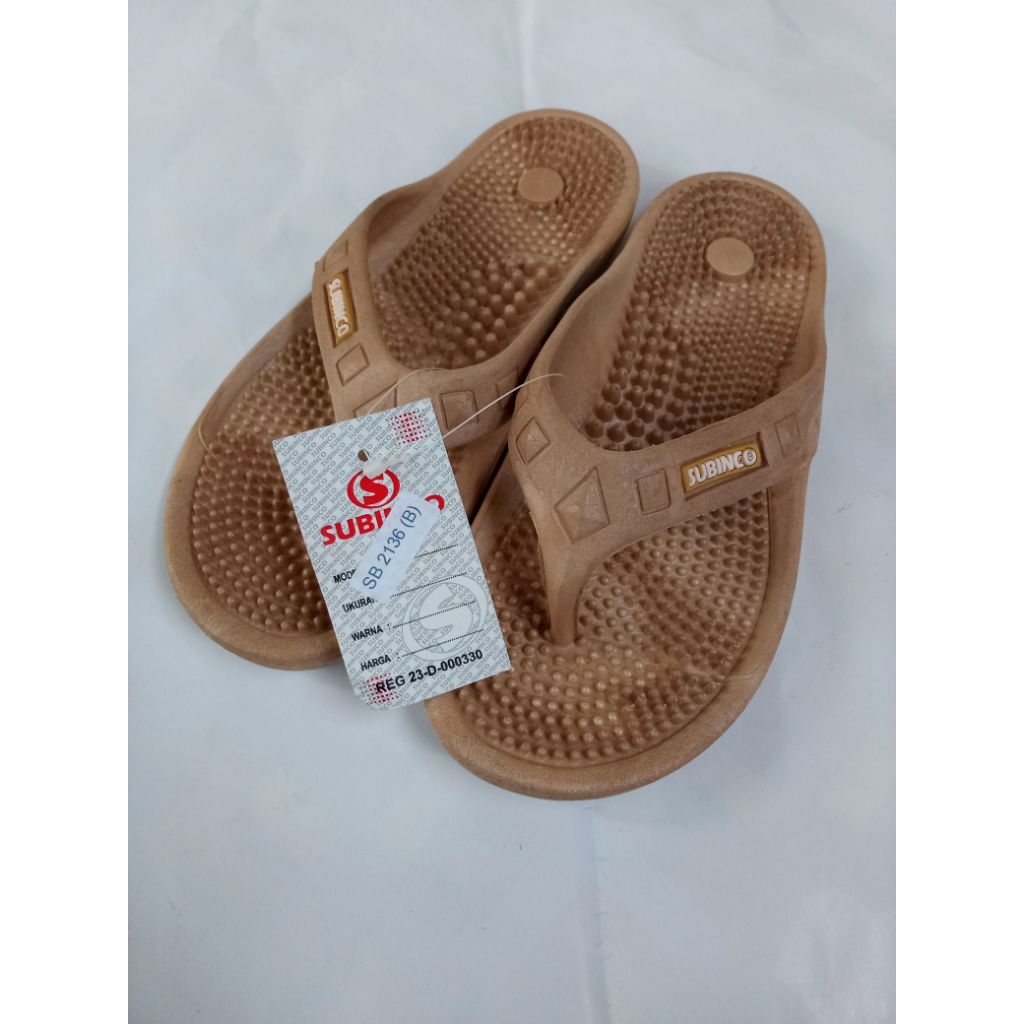 Sandal jepit subinco - sandal duri kesehatan - sandal pria wanita