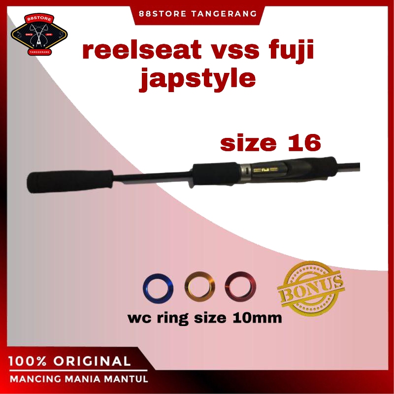 88storetangerang Liebe reelseat joran vss fuji set busa japstyle