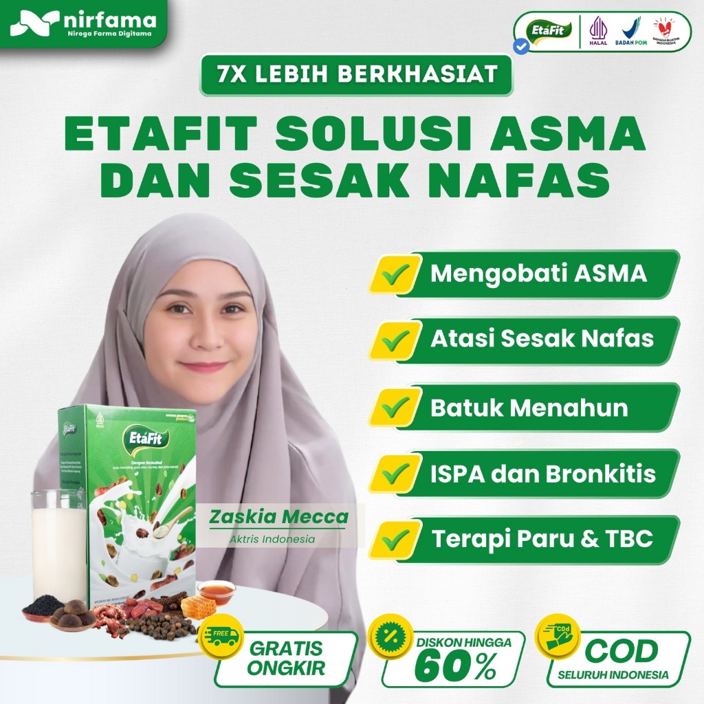 

ETAFIT - Susu Kambing Etawa Bubuk Asli Murni 100% Original - Bantu Terapi Asma dan Sesak Nafas