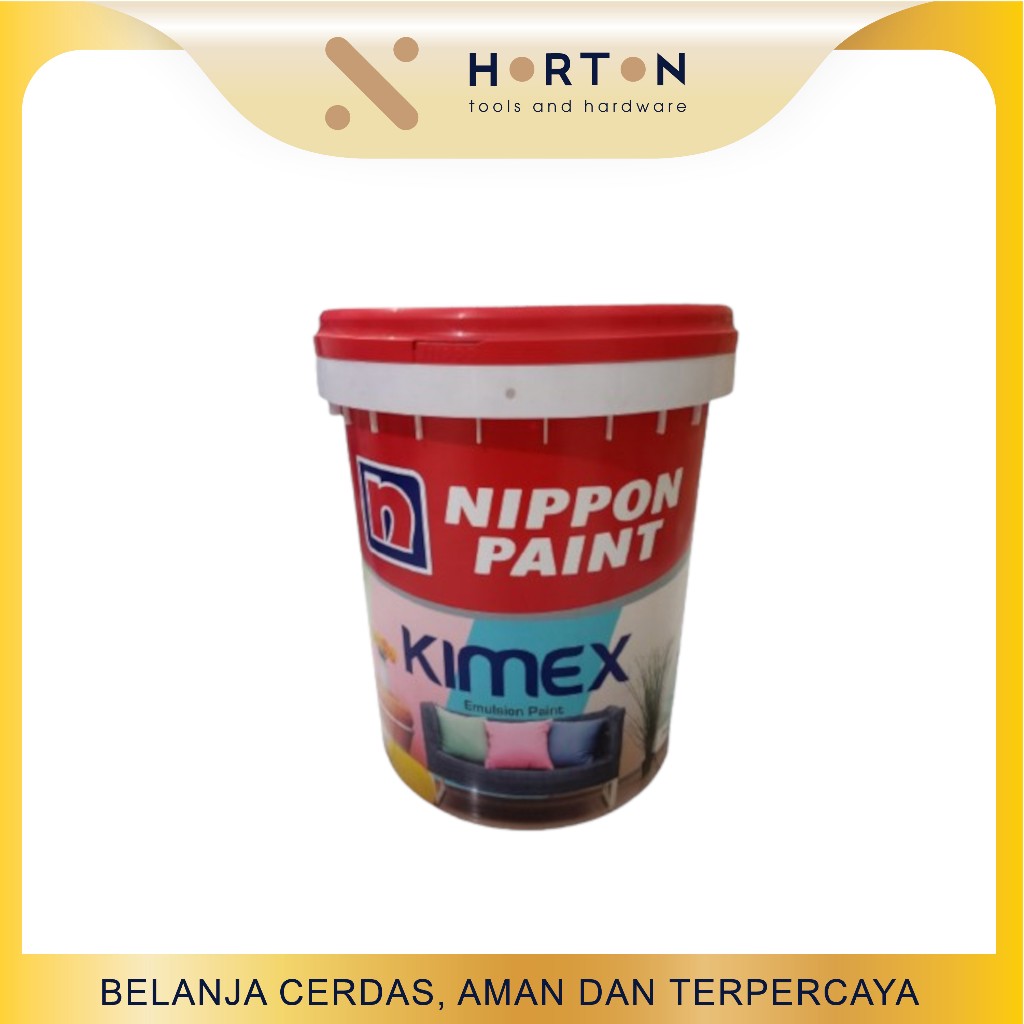 Cat Kimex Nippon Paint 20 Kg / Cat Tembok Dinding Interior 20kg Pail