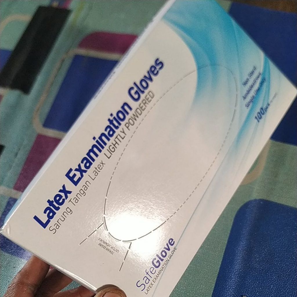 Sarung tangan latex (karet) satuan