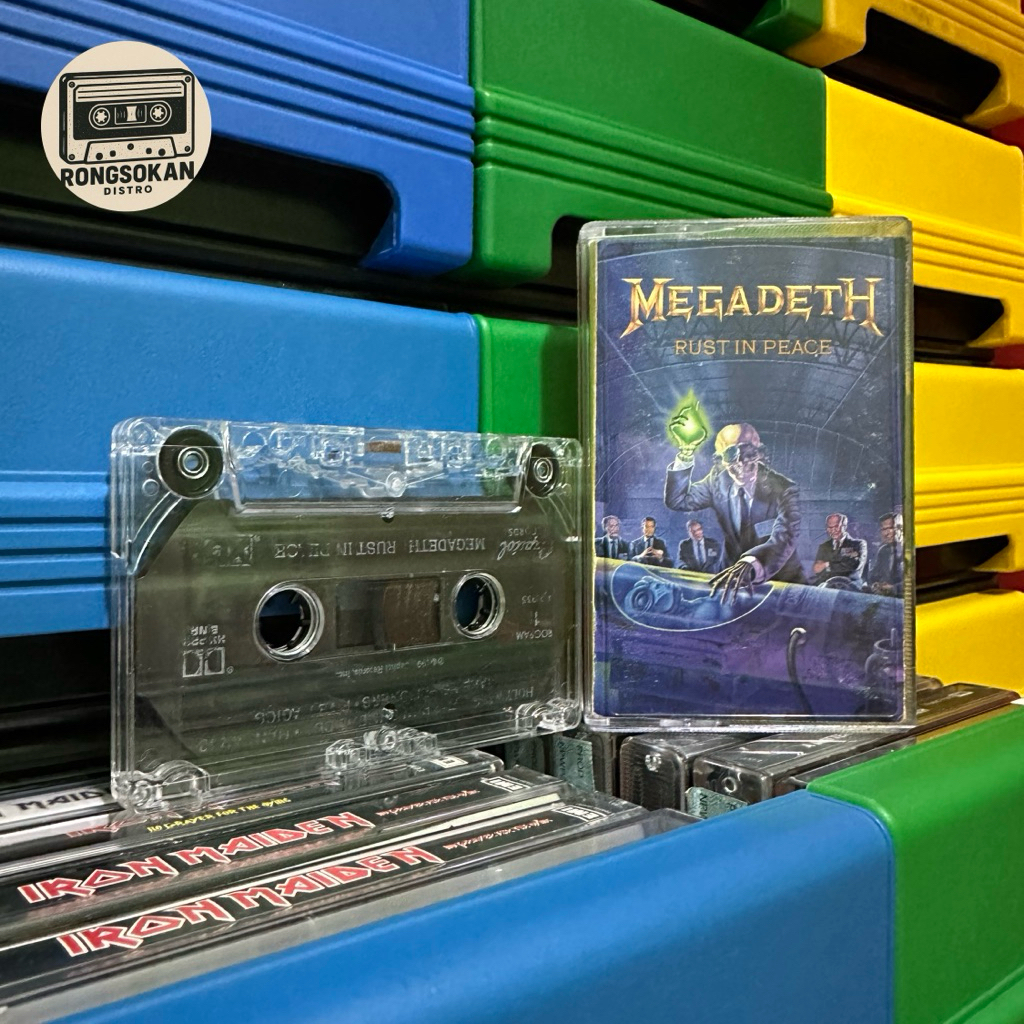 Kaset Pita Import MEGADETH RUST IN PEACE (CAPITOL)