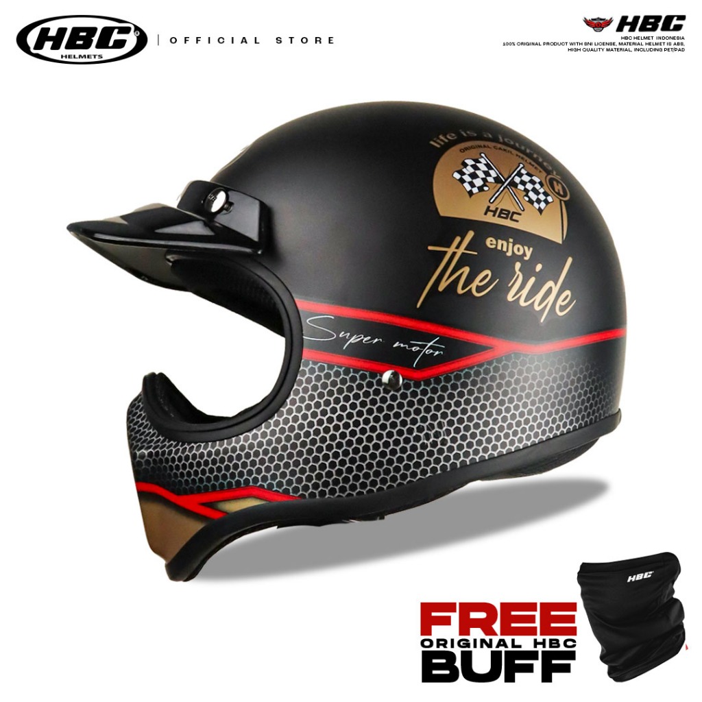 HBC Helm Cakil Pet Super Motor