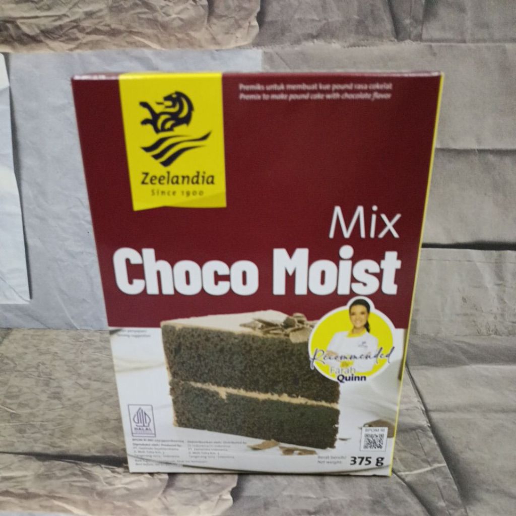 ZEELANDIA INSTANT POWDER ZEEFINE CHOCO MOIST 375GR