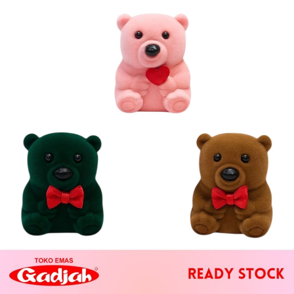 Box Perhiasan Beruang Imut - Toko Emas Gadjah