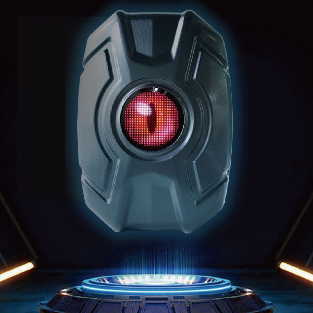 Riding LED Backpack – Heart of Steel Tas punggung dengan desain futuristik berlayar LED bercahaya