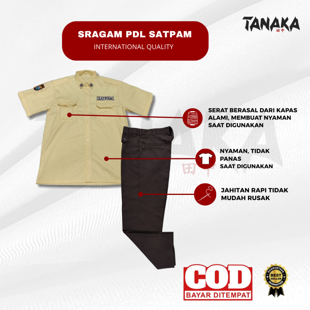 Baju Satpam | Seragam Satpam PDL | Seragam Satpam | Celana Satpam