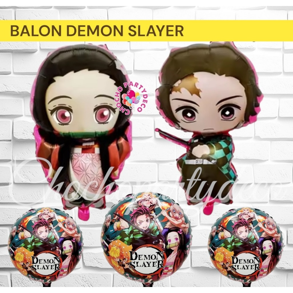 Balon DEMON SLAYER / Balon Foil DEMON SLAYER
