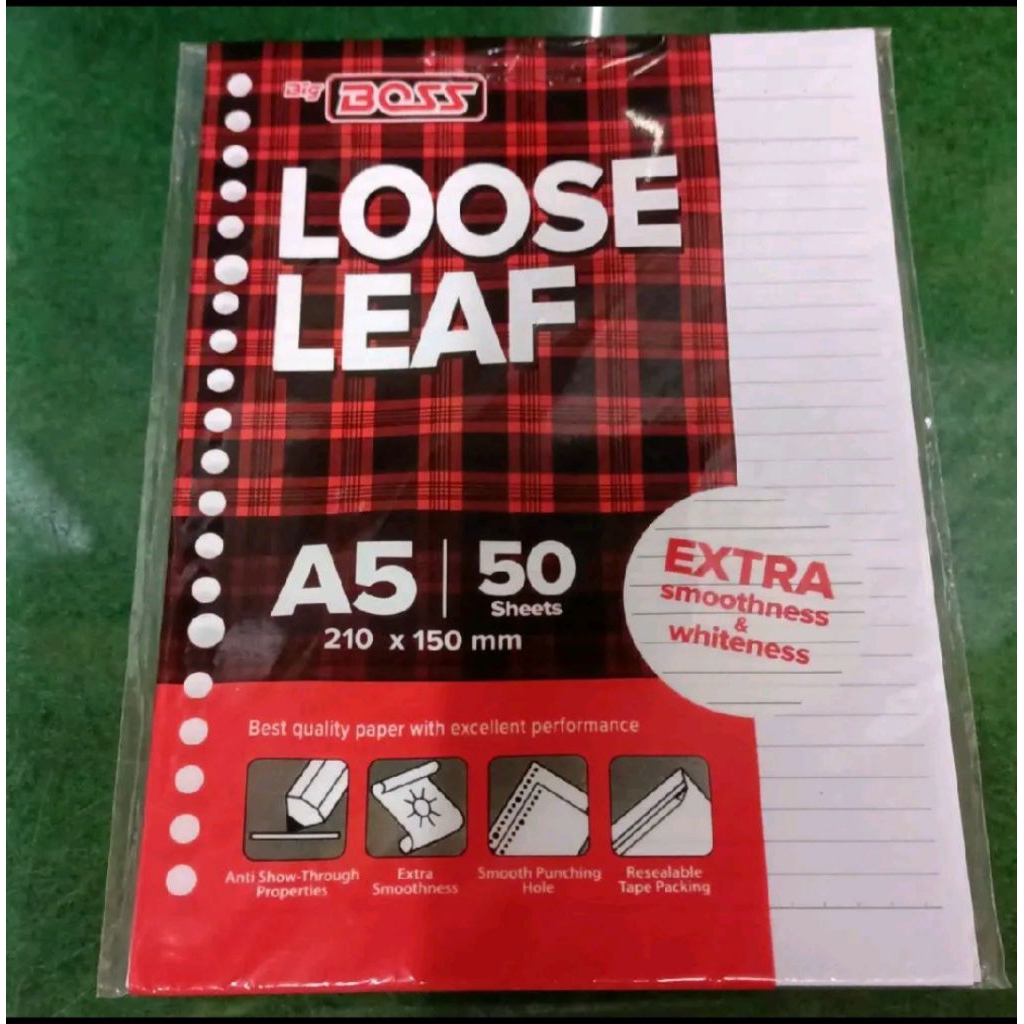 

Isi Binder /Loose Leaf A5 isi 50lbr "Bigboss