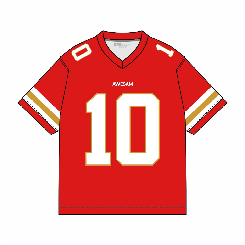 [ TERBARU ] 10 JERSEY OVERSIZE AWESAM