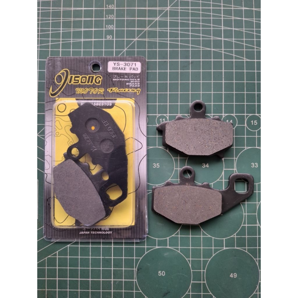 kampas rem belakang Kawasaki ER6 er6f er6n