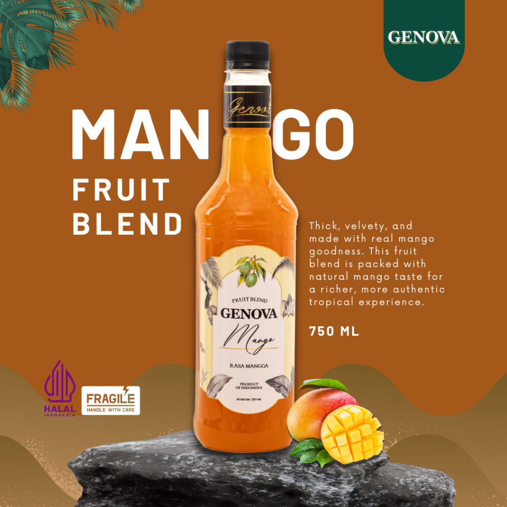 

GENOVA Fruit Blend Puree Mango - 750ml