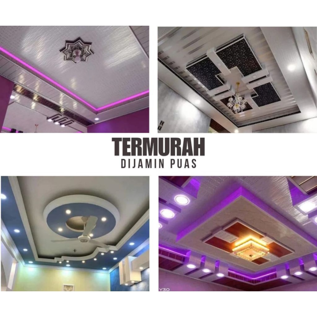 pemasangan plafon pvc