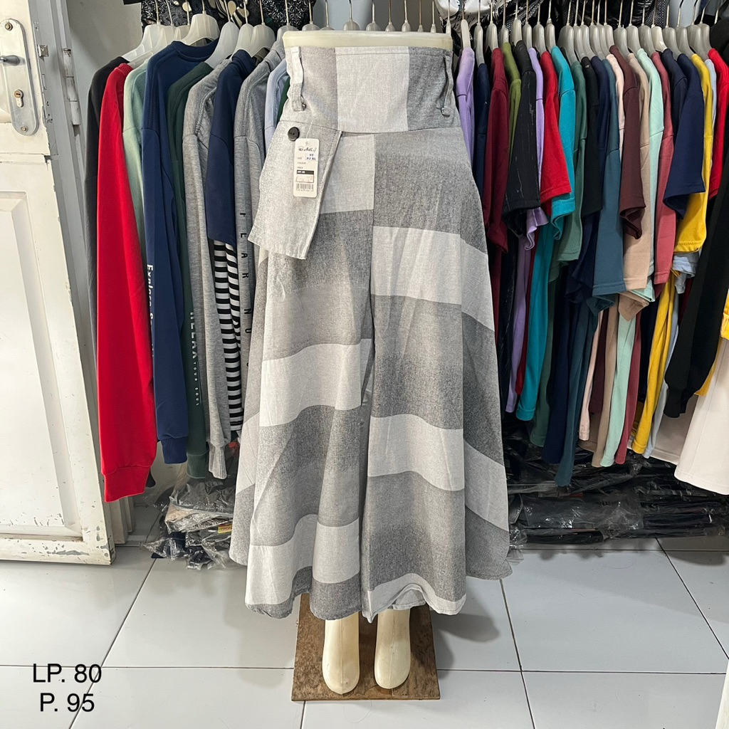 Celana Kulot Model Payung Besar Lebar BAHAN Katun Premium