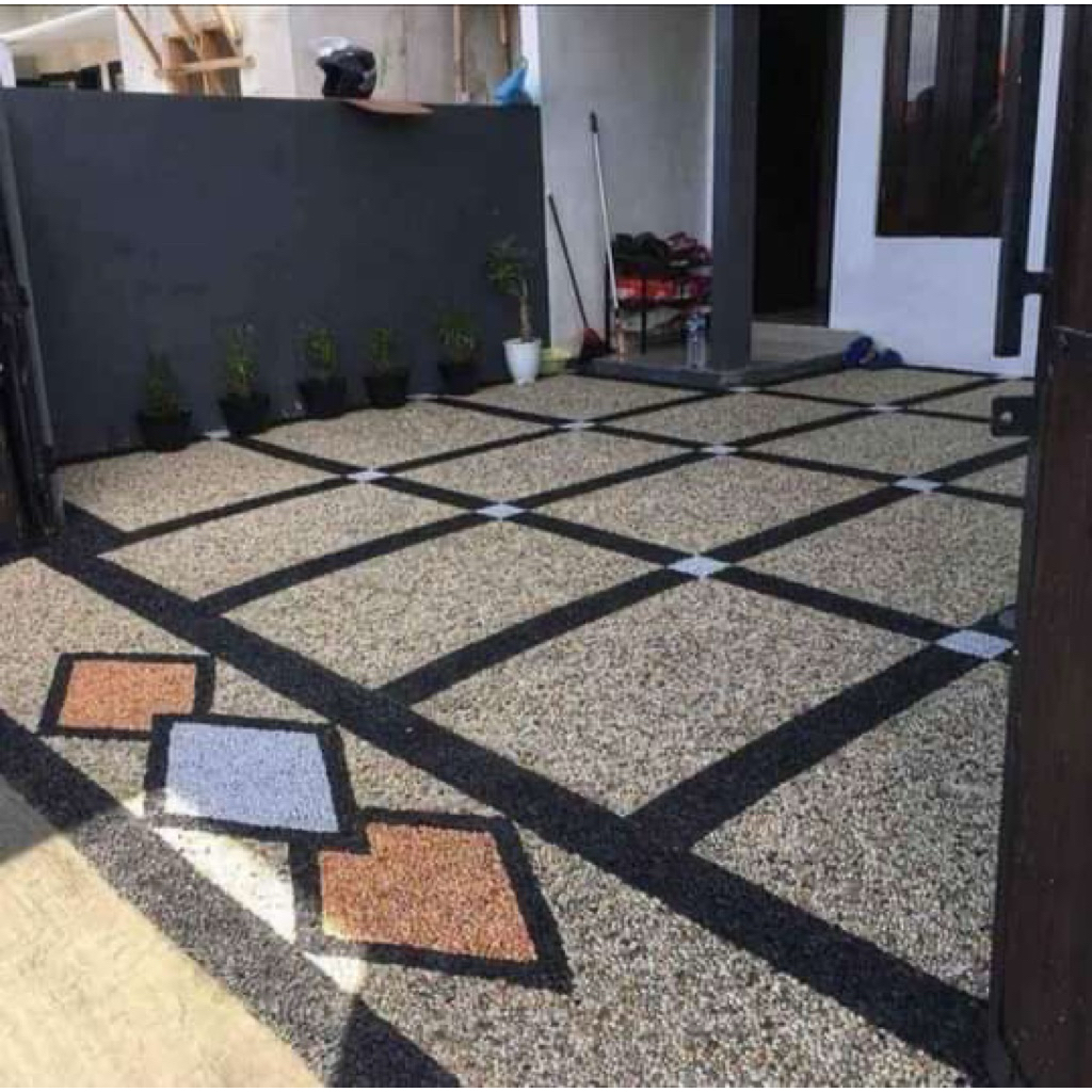 batu sikat carport rumah